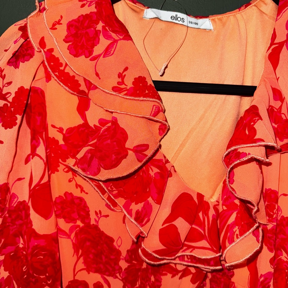 Floral Ruffle Dress - Picture 6 of 6